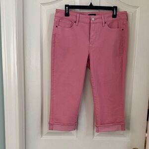 NYDJ Rose Pink Ankle Crop Jeans NWOT